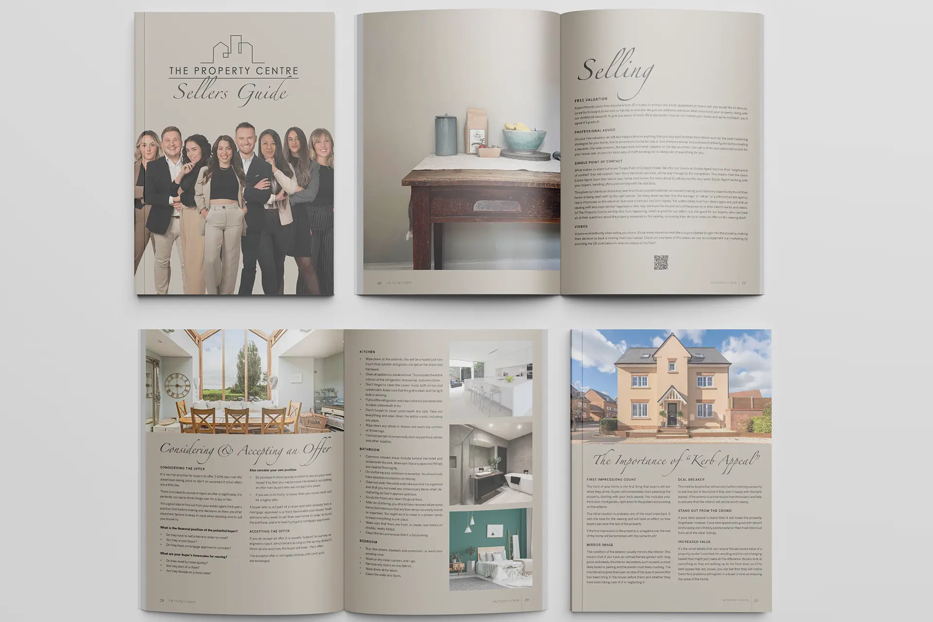 Buyers and sellers guide publication spread